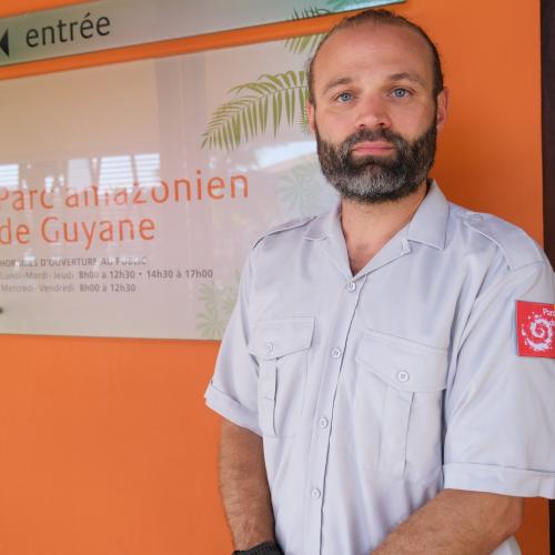 Romain LACOSTE, le nouveau directeur du Parc amazonien de Guyane