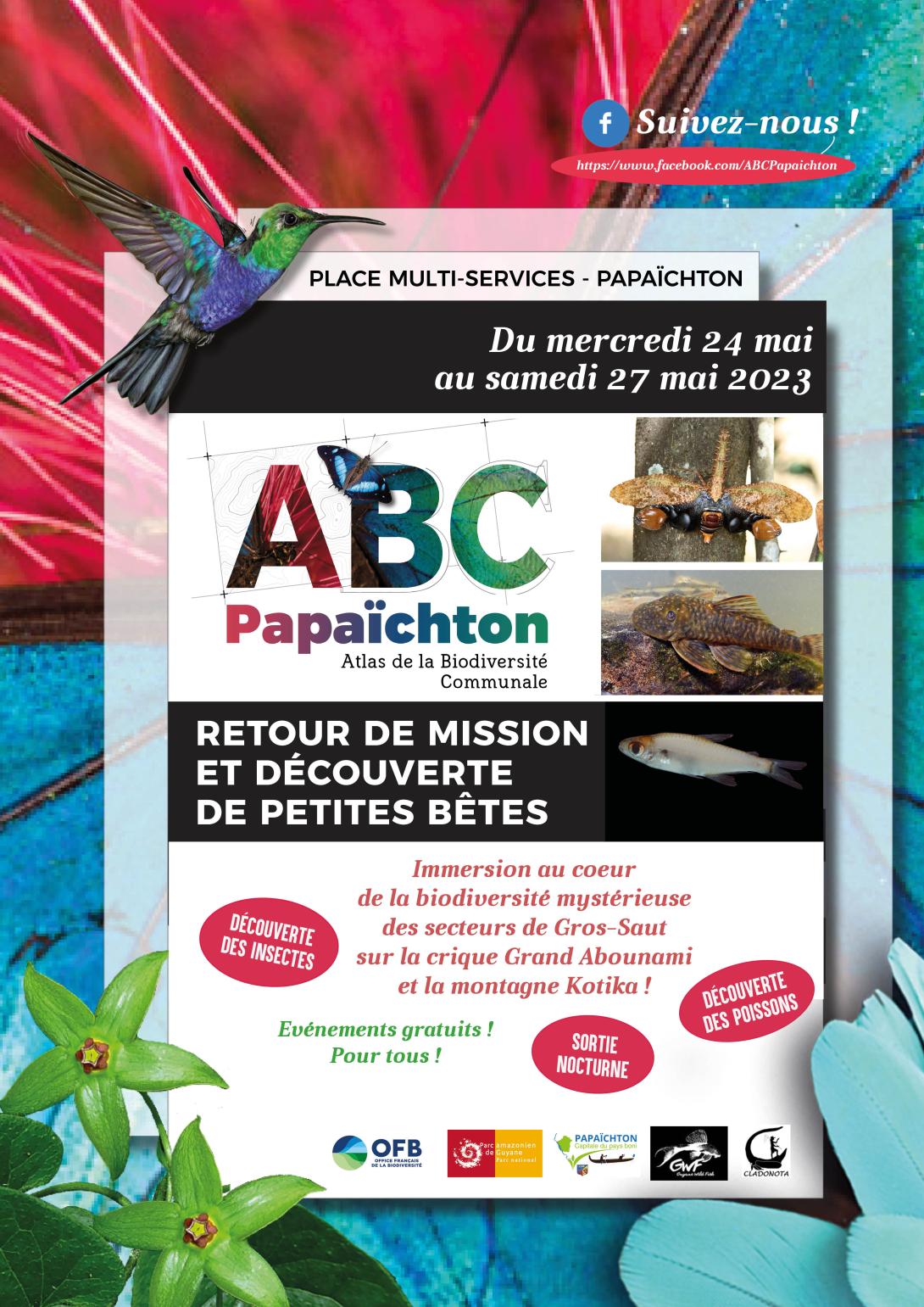 Affiche fête de la nature à Papaïchton