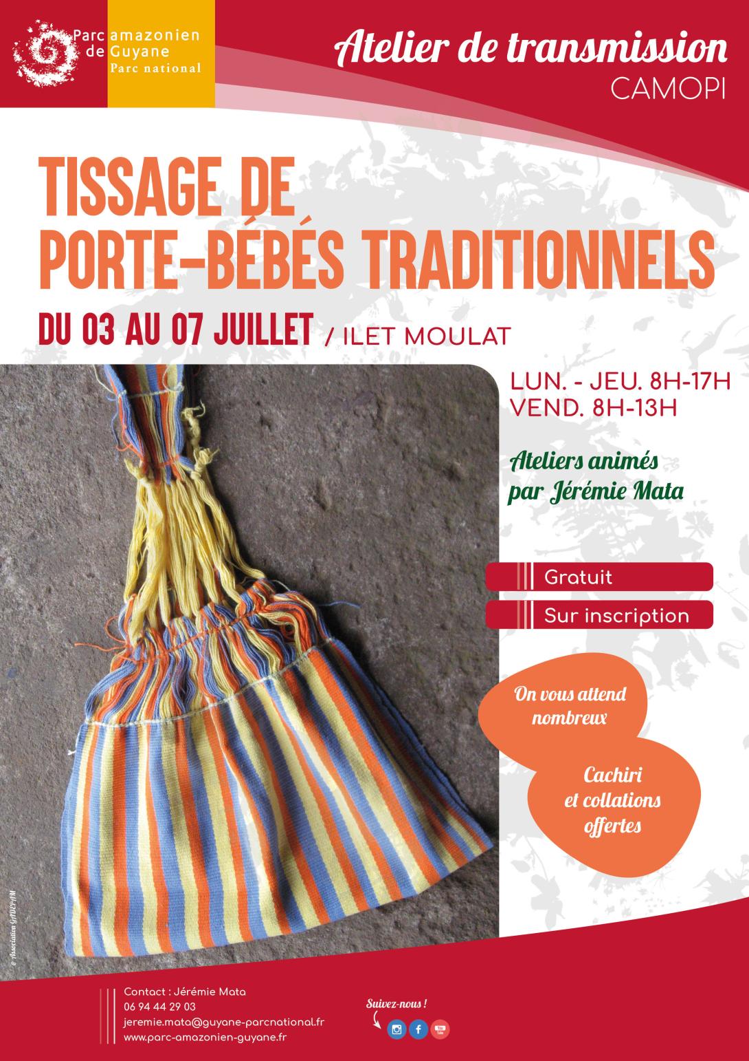 Ateliers de tissage de porte-bébés