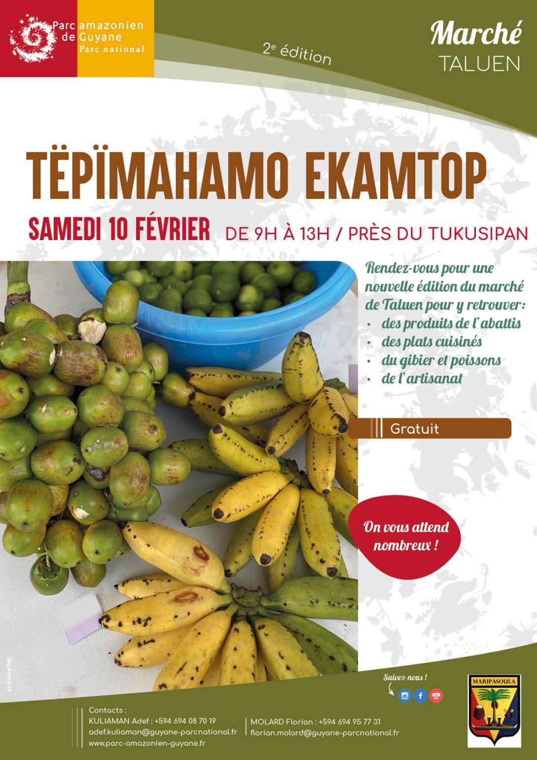 Flyer marché de Taluen